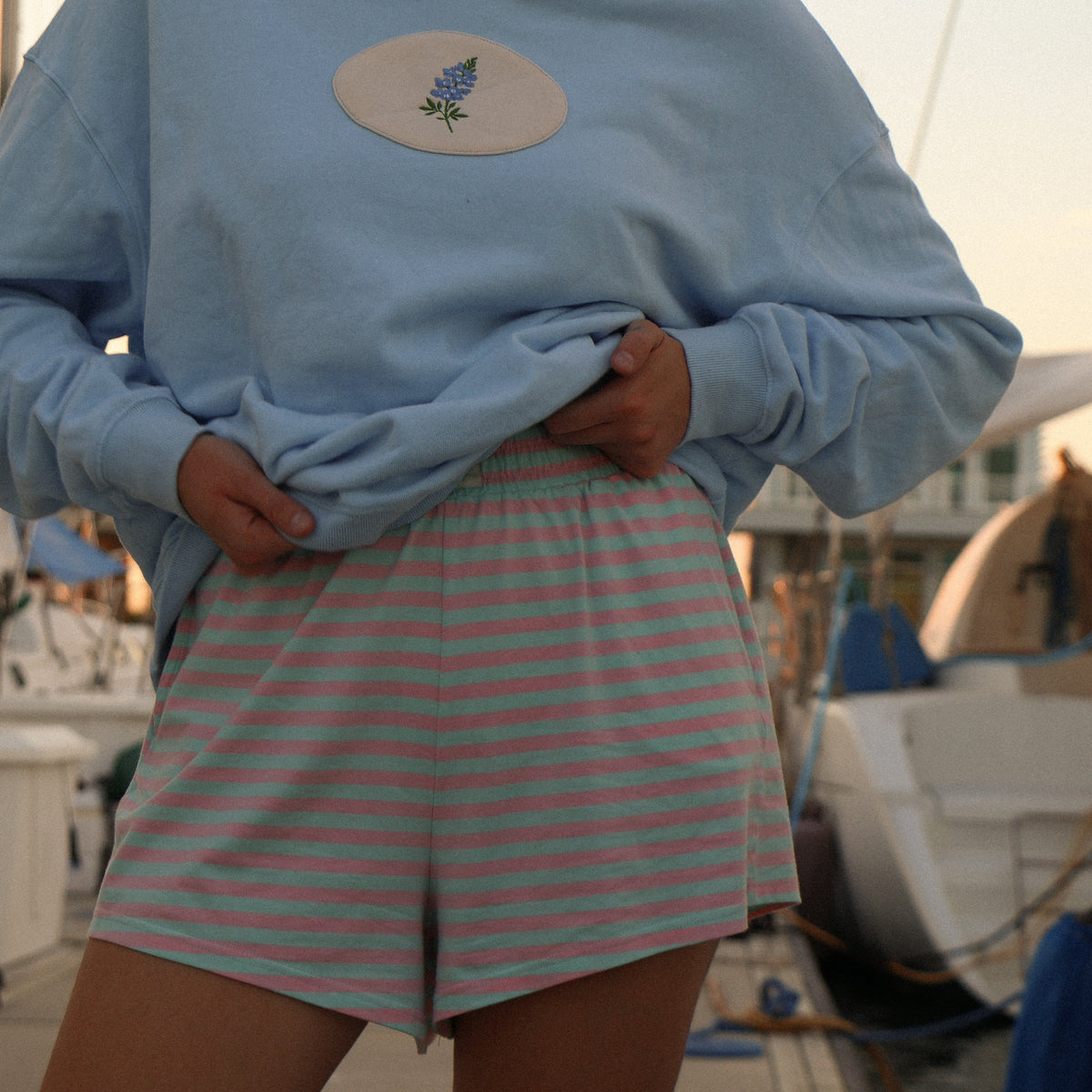 Bay Stripe Shorts