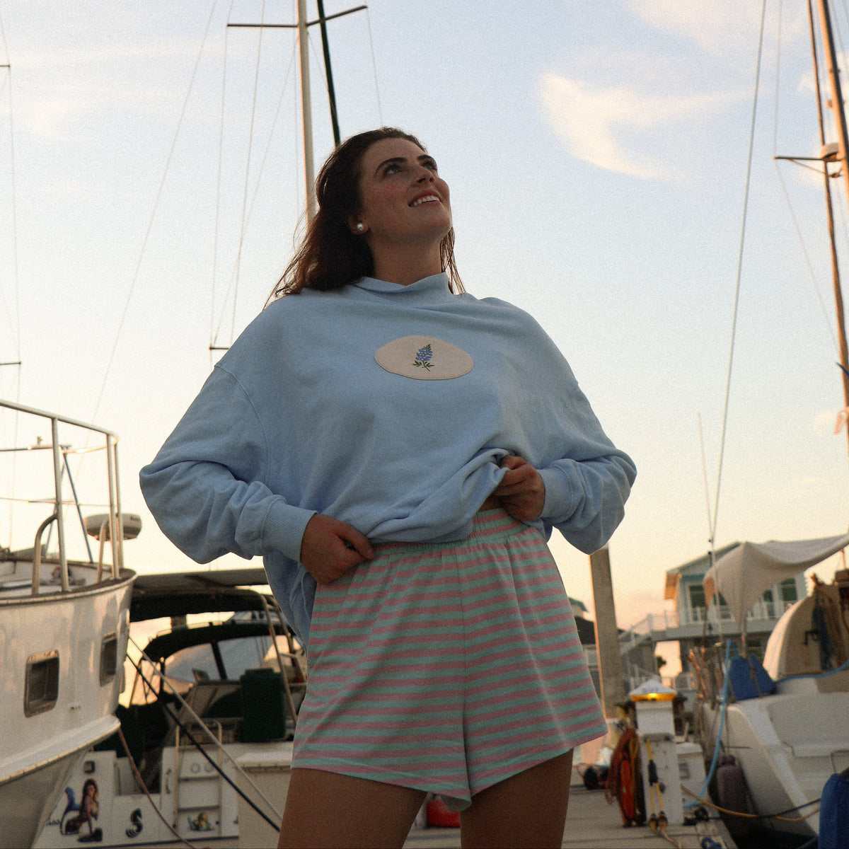 Bay Stripe Shorts